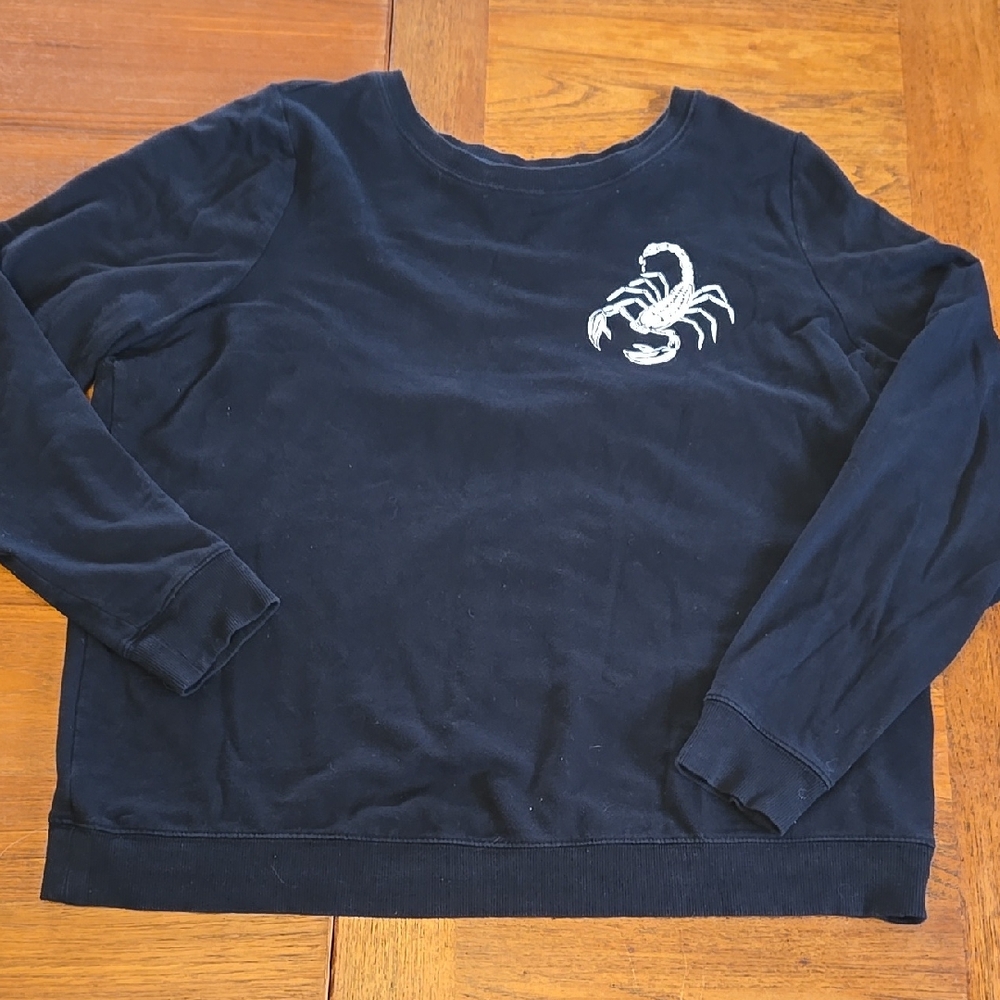 Lovesick Black Crewneck Sweatshirt